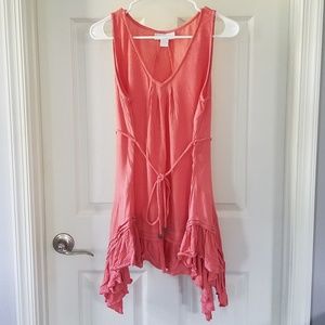 Jessica Simpson Maternity sleeveless boho top, M